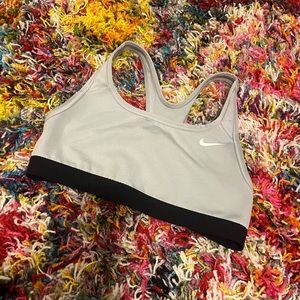 Unpadded nike sports bra